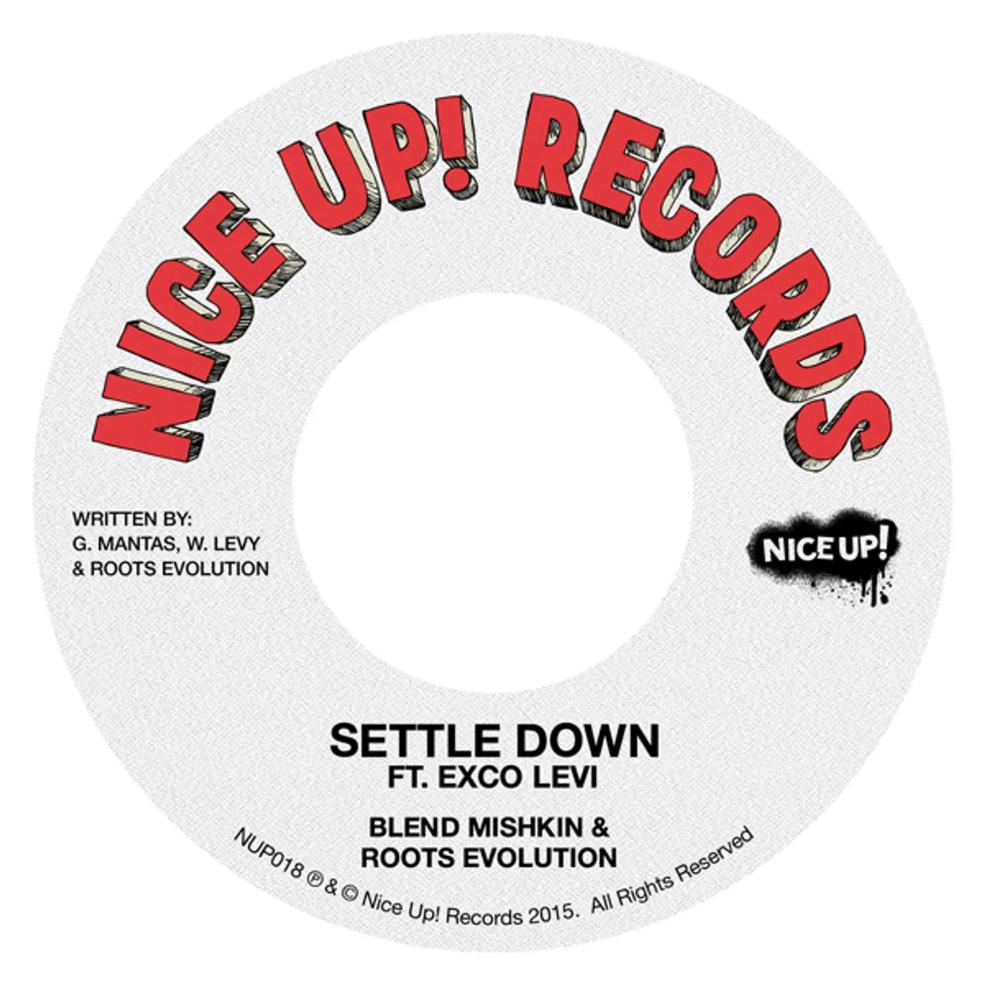 Blend Mishkin SETTLE DOWN Vinyl Record - UK Release