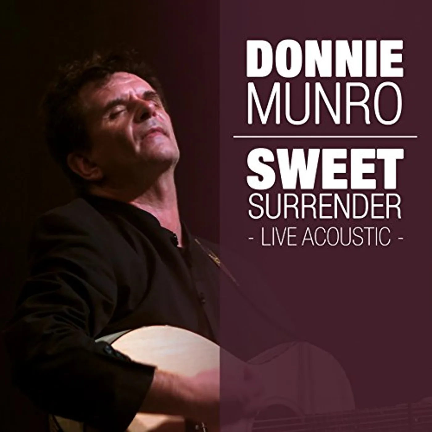 Donnie Munro SWEET SURRENDER LIVE ACOUSTIC CD