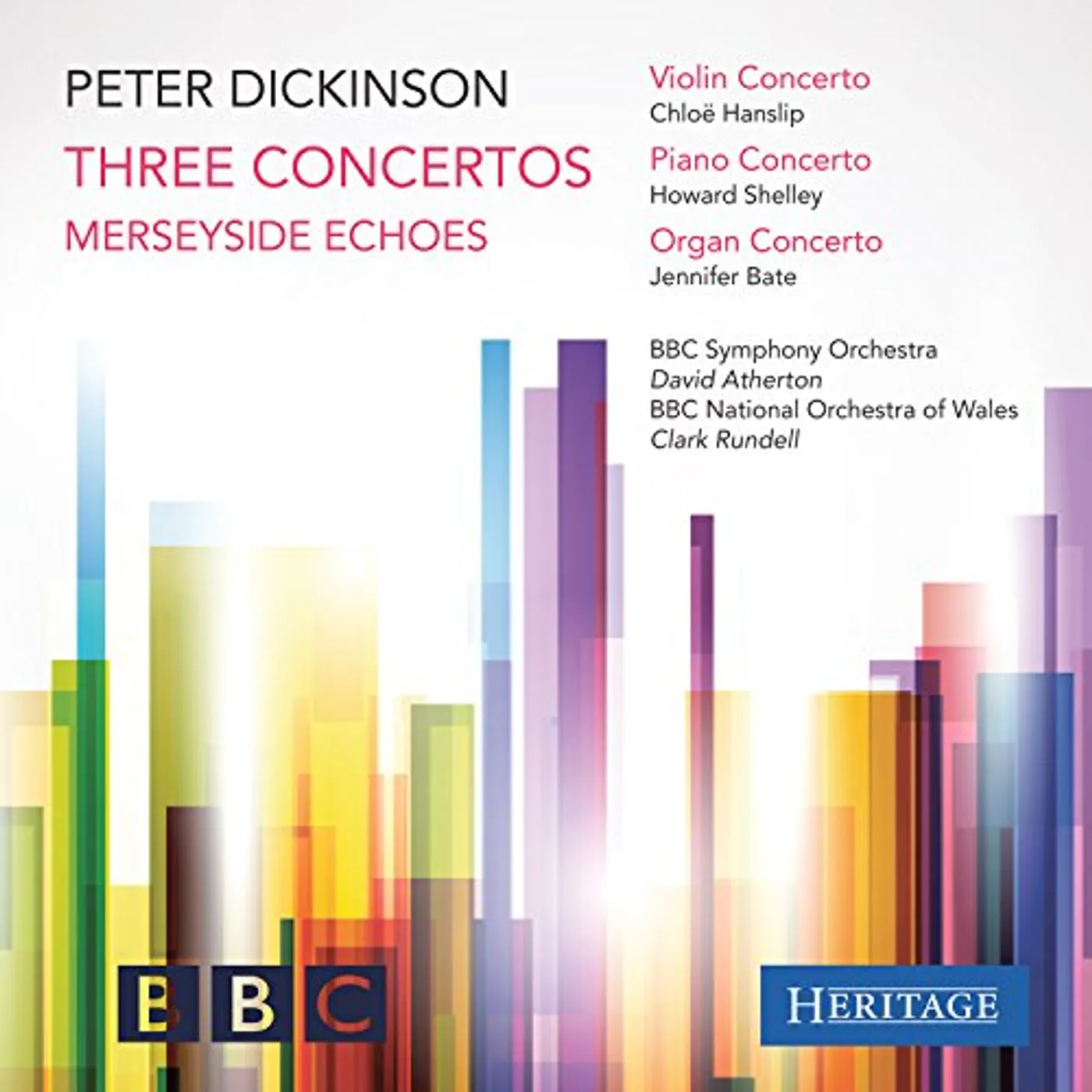 Howard Shelley DICKINSON: THREE CONCERTOS AND MERSEYSIDE ECHOES CD
