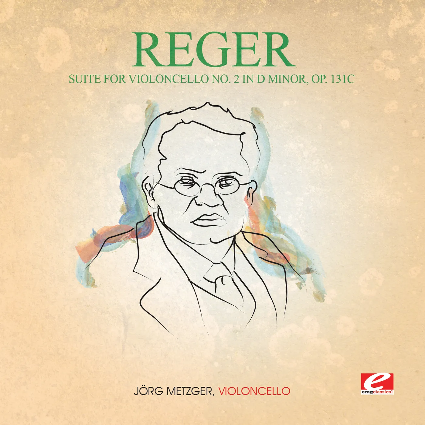 Reger SUITE FOR VIOLONCELLO 2 IN D MIN 131C CD
