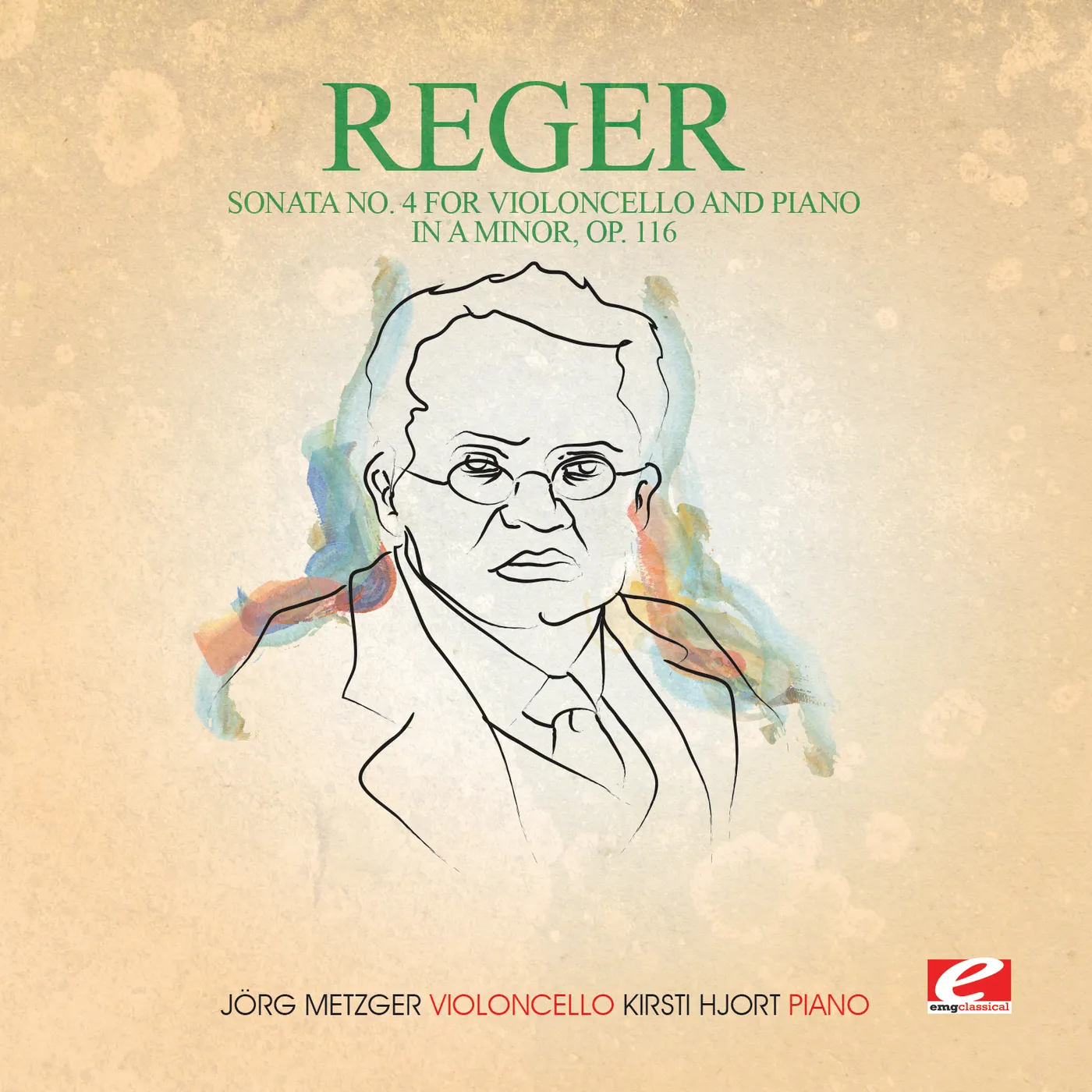 Reger SONATA 4 VIOLONCELLO PIANO IN A MIN 116 CD
