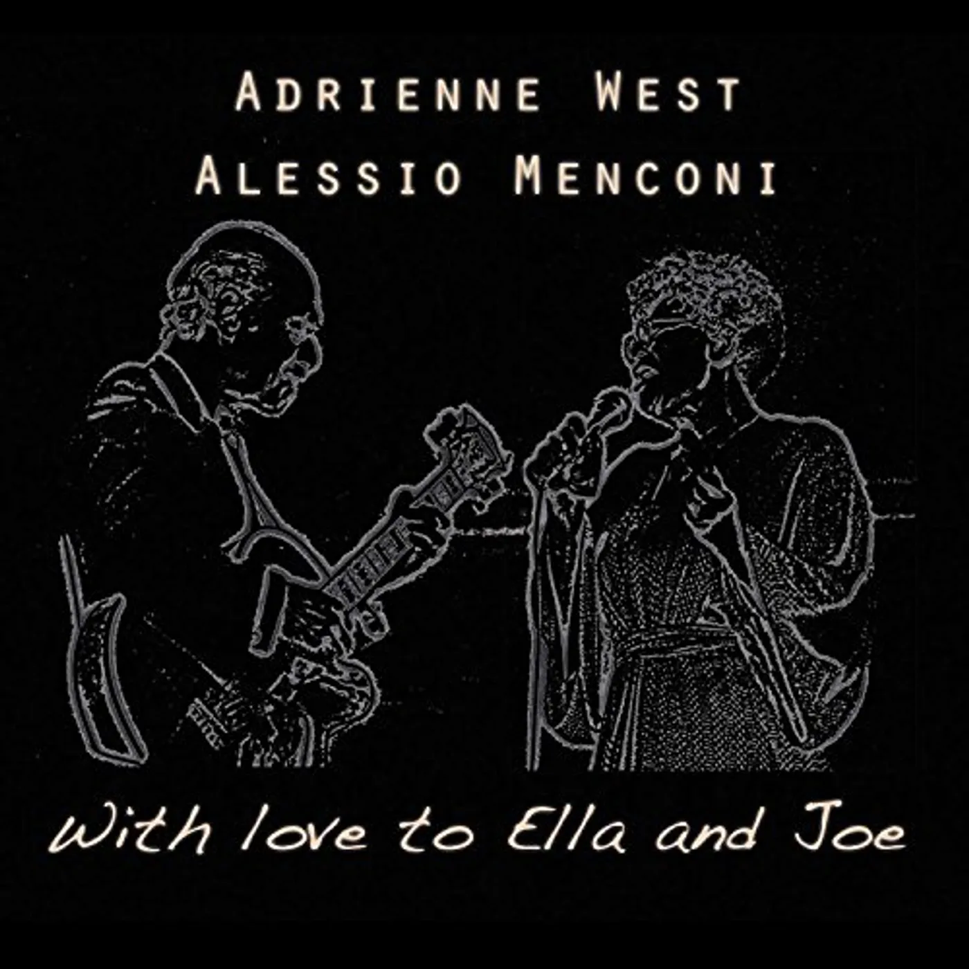 Adrienne West WITH LOVE TO ELLA AND JOE CD
