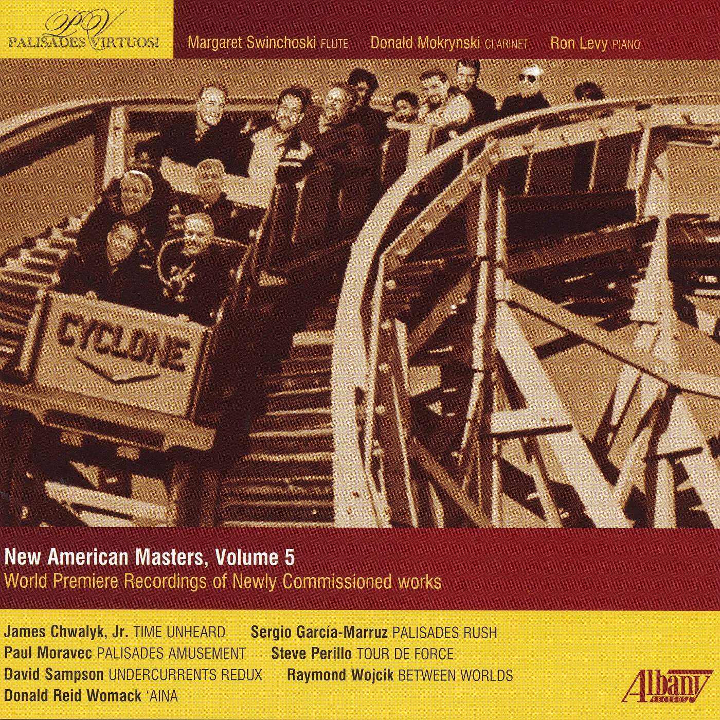 Palisades Virtuosi NEW AMERICAN MASTERS VOL. 5 CD