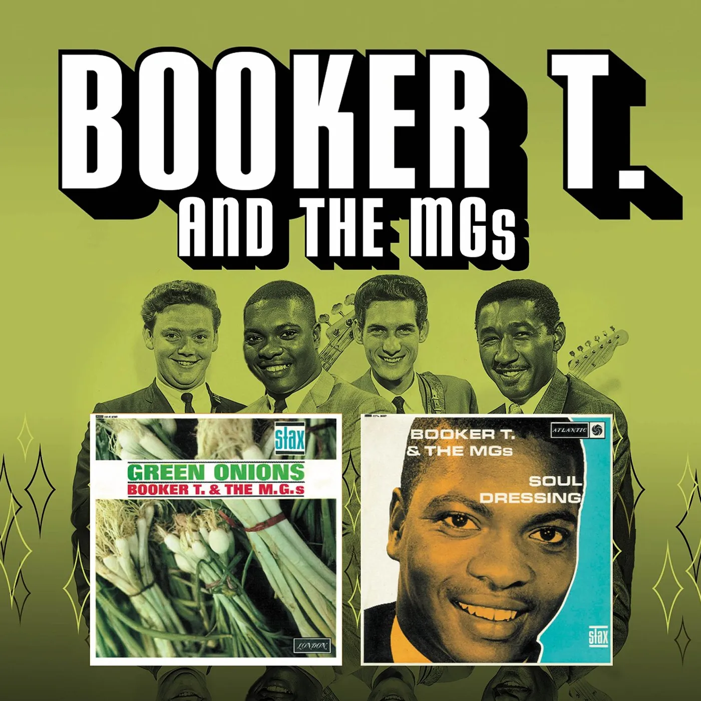 Booker T. & the M.G.'s GREEN ONIONS & SOUL DRESSING CD