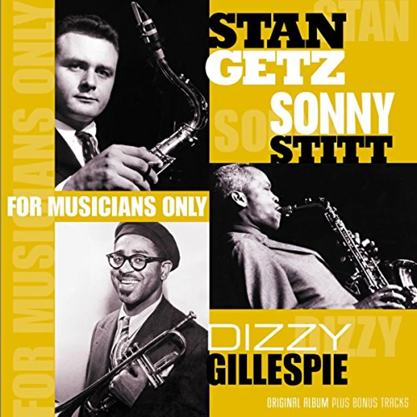 Dizzy Gillespie & Stan Getz For Musicians Only Vinyl Record
