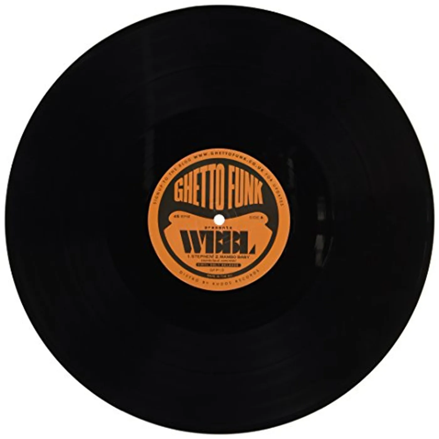 GHETTO FUNK PRESENTS: WBBL Vinyl Record