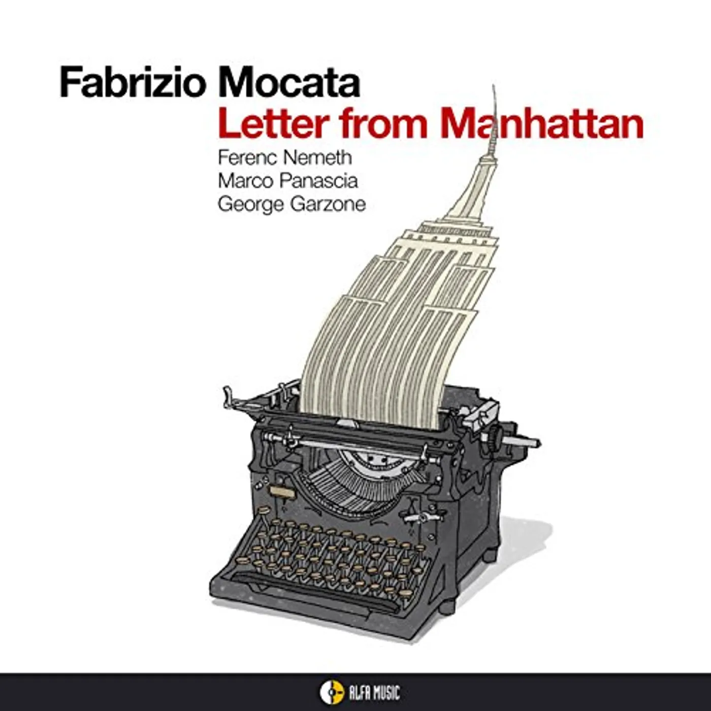 Fabrizio Mocata LETTER FROM MANHATTAN CD