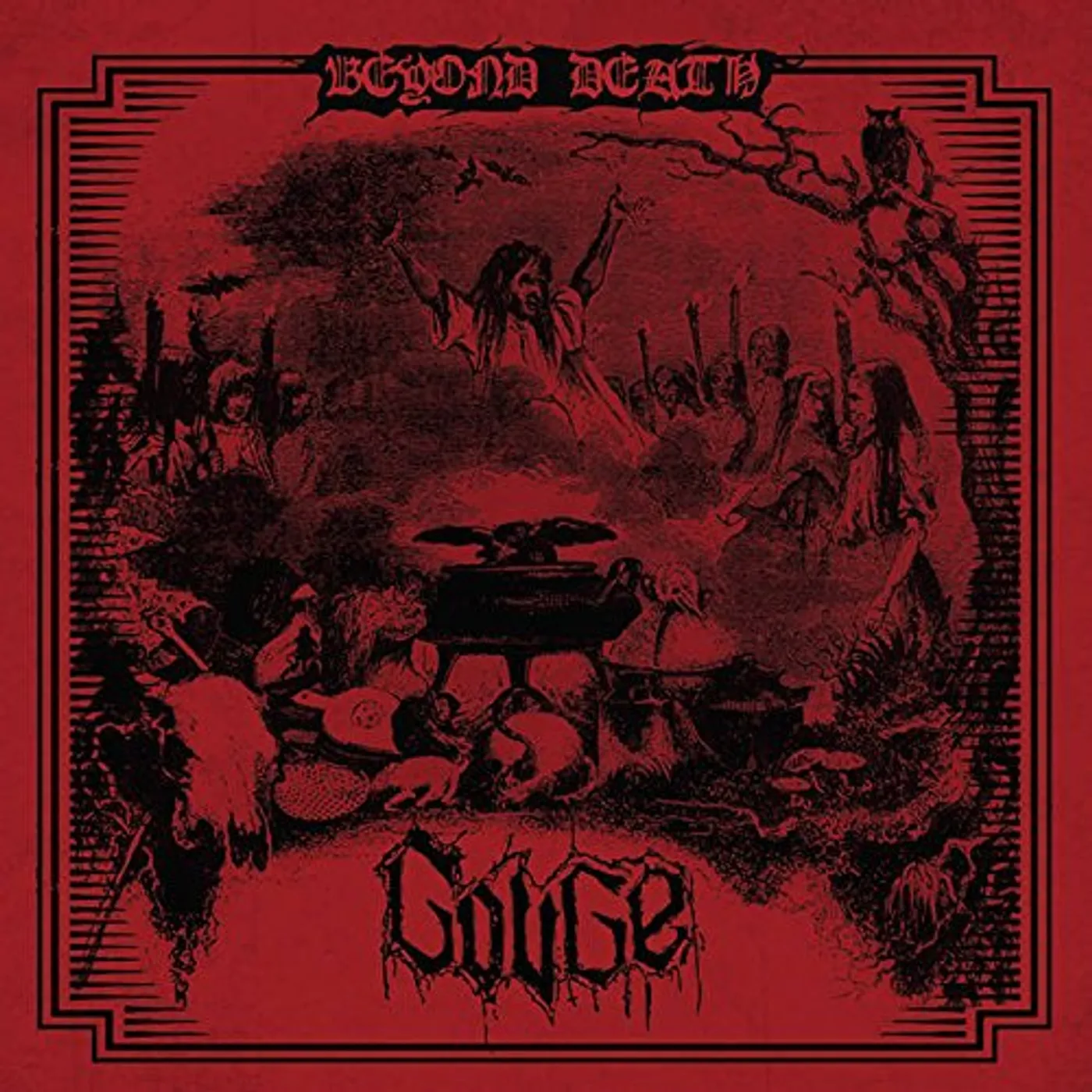 Gouge BEYOND DEATH Vinyl Record
