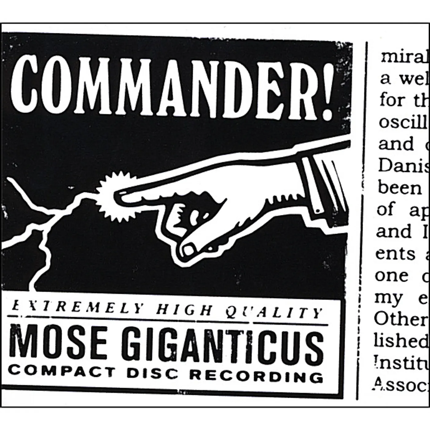 Mose Giganticus COMMANDER CD