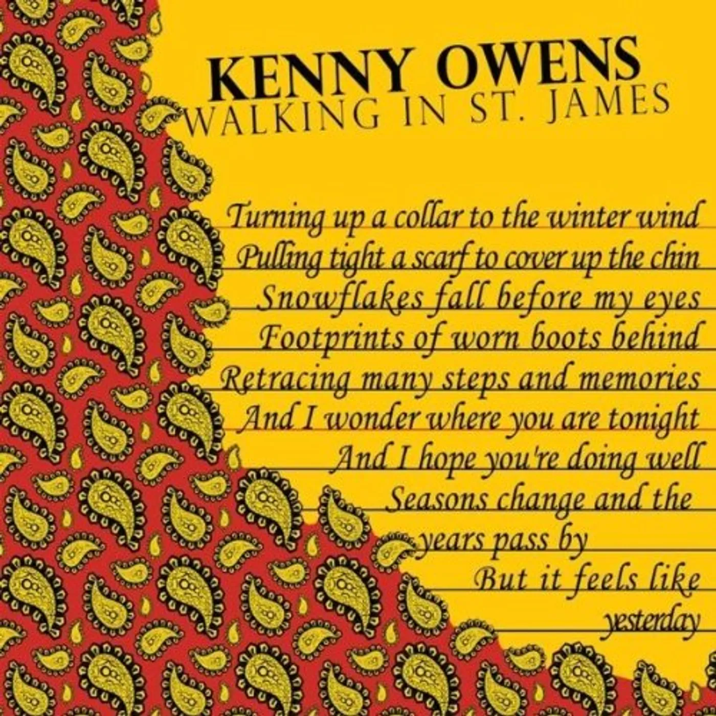 Kenny Owens WALKING IN ST JAMES CD
