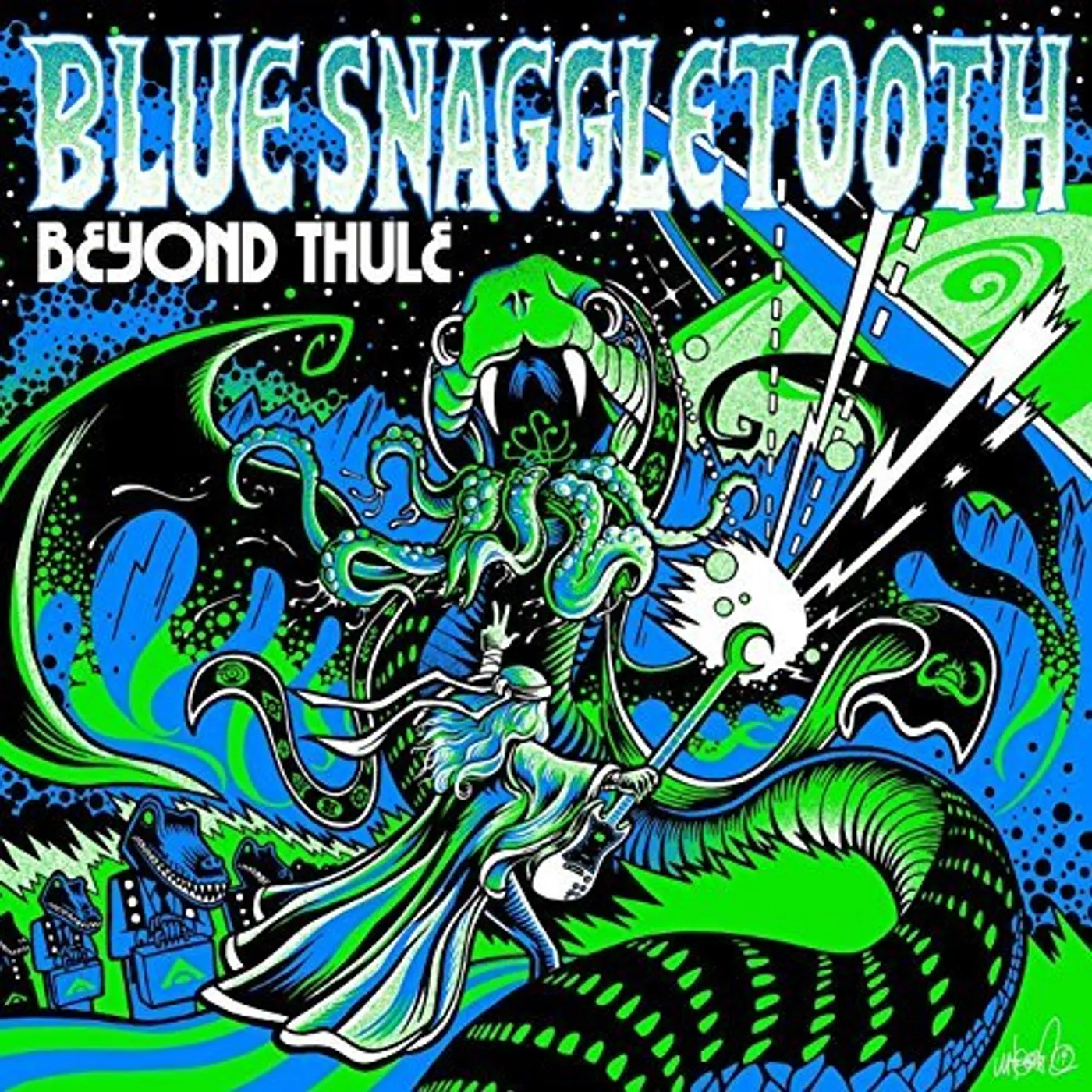 Blue Snaggletooth Beyond Thule Vinyl Record