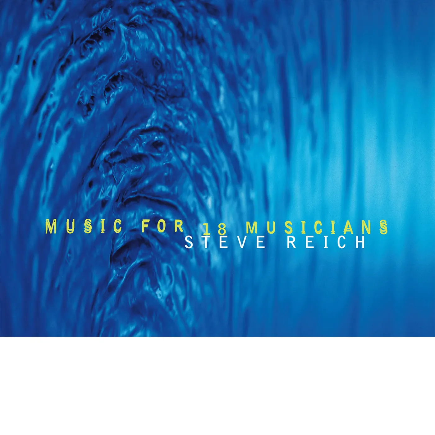 Steve Reich Music For 18 Musicians Vinyl Record