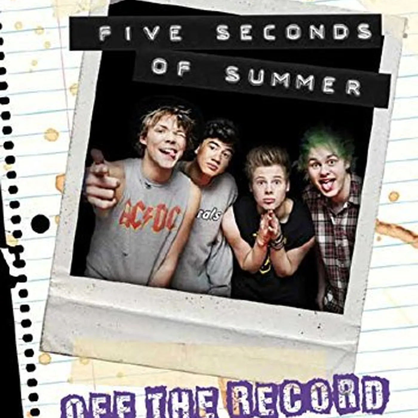 5 Seconds of Summer OFF THE RECORD DVD