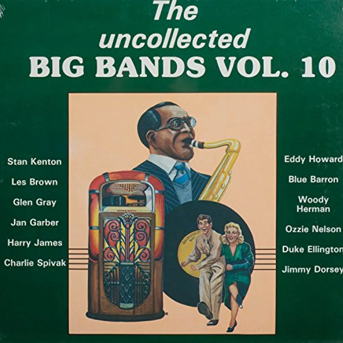 UNCOLLECTED BIG BANDS 10 / VARIOUS Vinyl Record