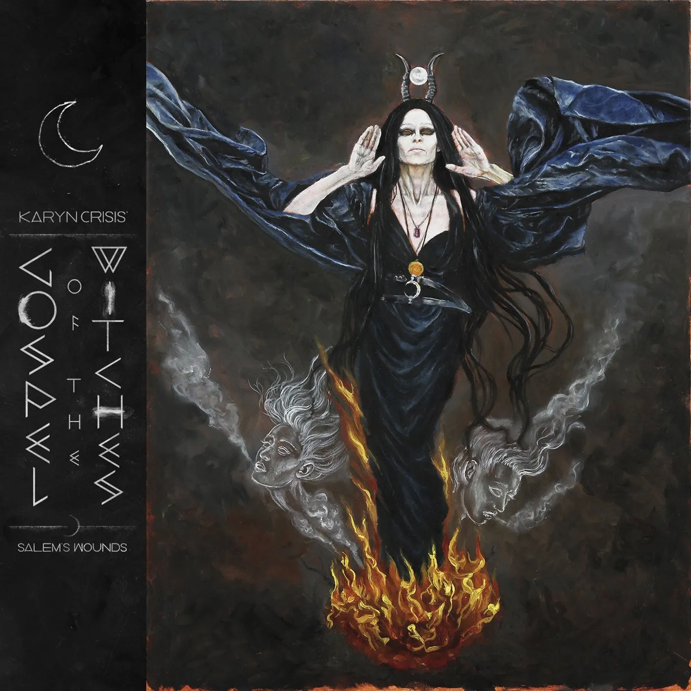 Karyn Crisis’ Gospel Of The Witches Salem's Wounds Vinyl Record
