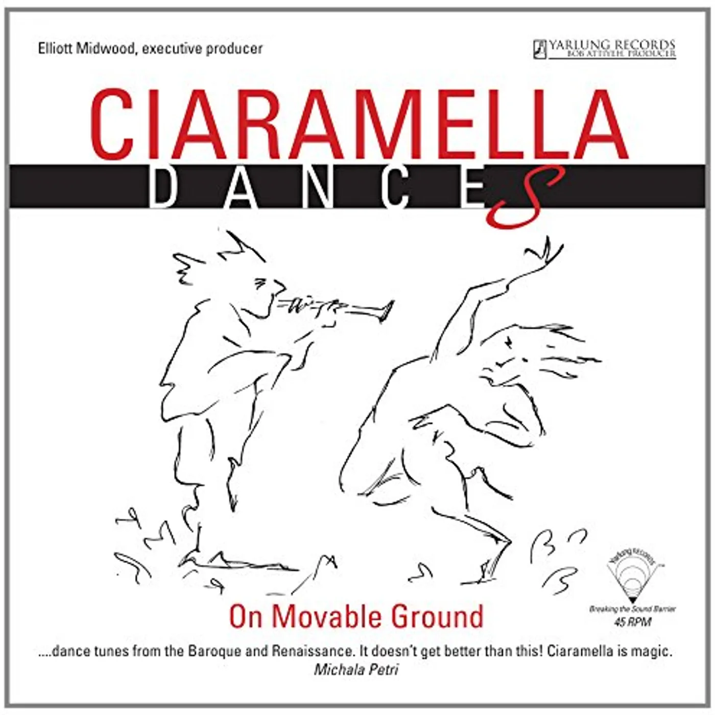 Sanz CIARAMELLA: DANCES ON MOVEABLE GROUND Vinyl Record