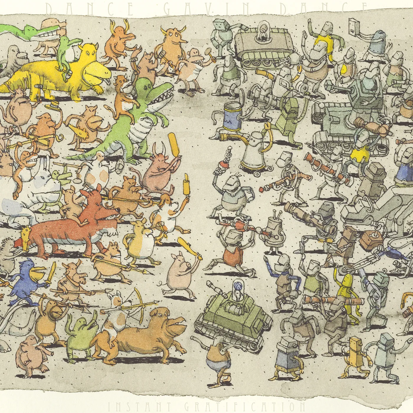 Dance Gavin Dance Instant Gratification Vinyl Record