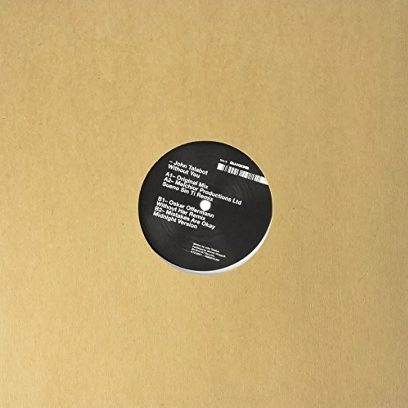 John Talabot Without You Vinyl Record