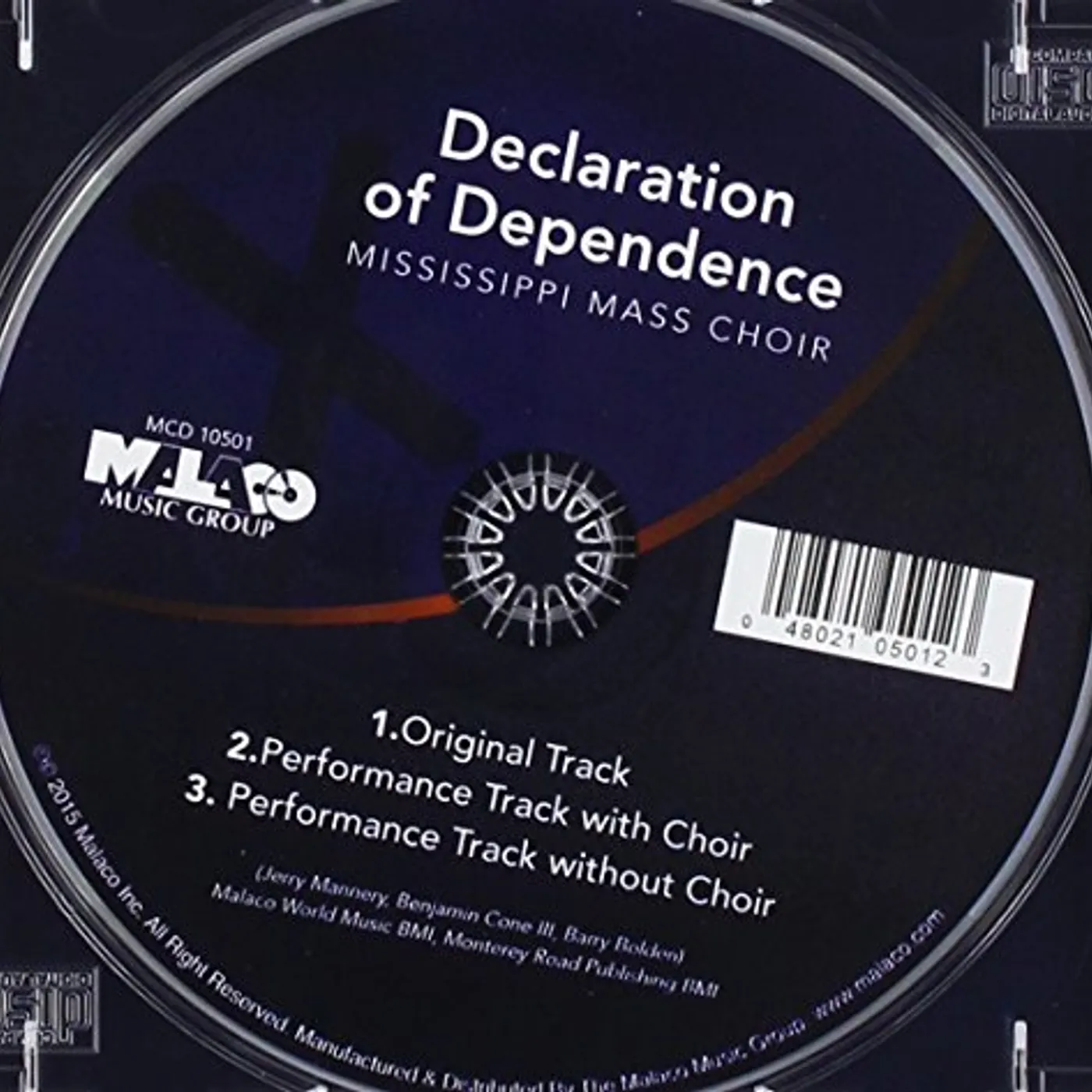Mississippi Mass Choir DECLARATION OF DEPENDENCE CD