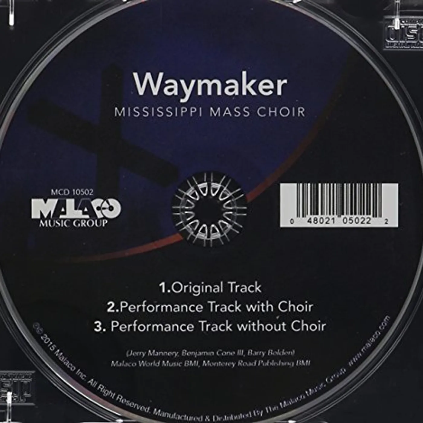 Mississippi Mass Choir WAYMAKER CD