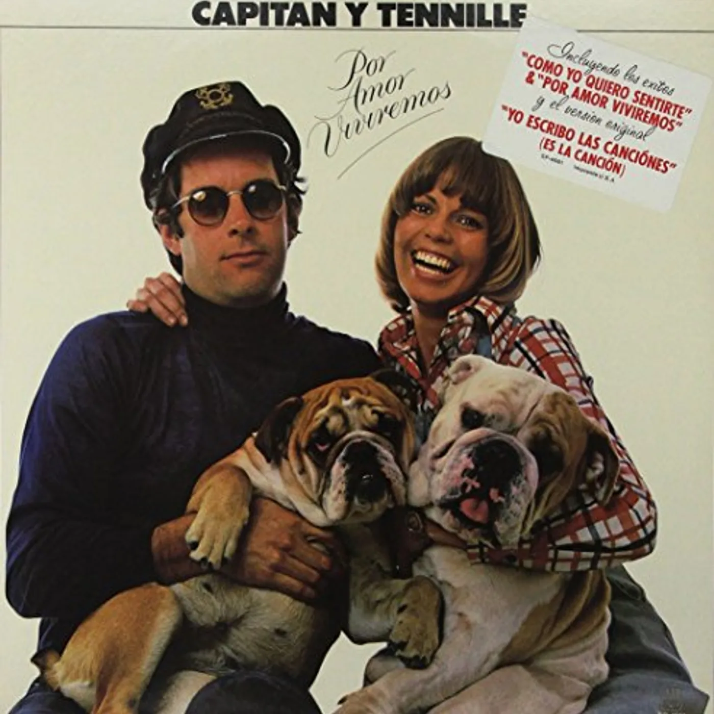 Captain & Tennille POR AMOR VIVIREMOS Vinyl Record