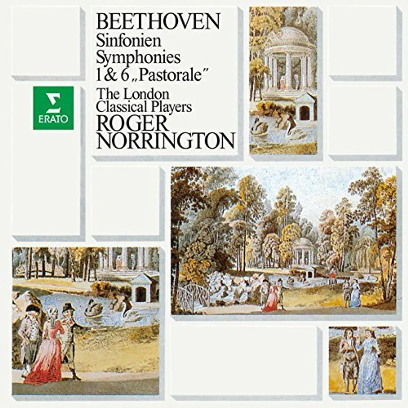 Roger Norrington BEETHOVEN: SYMPHONIES NOS. 1 & 6 CD