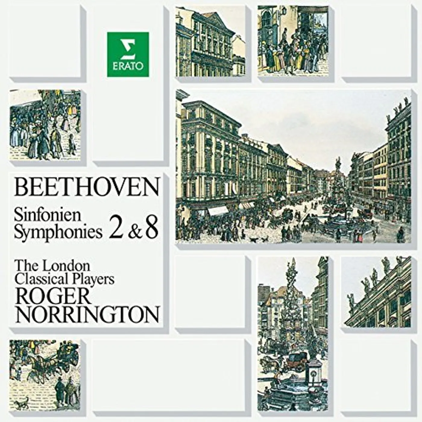 Roger Norrington BEETHOVEN: SYMPHONIES NOS. 2 & 8 CD