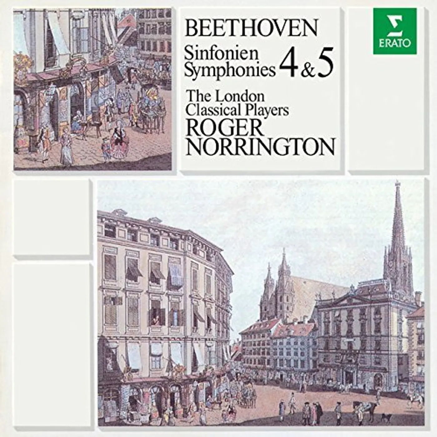 Roger Norrington BEETHOVEN: SYMPHONIES NOS. 4 & 5 CD