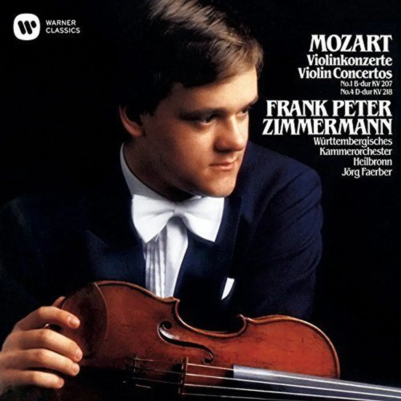 Frank Peter Zimmermann MOZART: VIOLIN CONCERTOS NOS. 1 & 4 CD