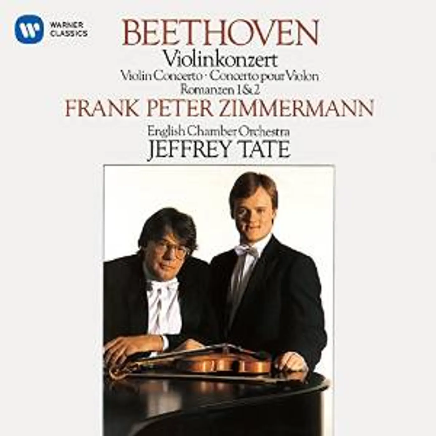 Frank Peter Zimmermann BEETHOVEN: VIOLIN CONCERTO. ROMANCES CD