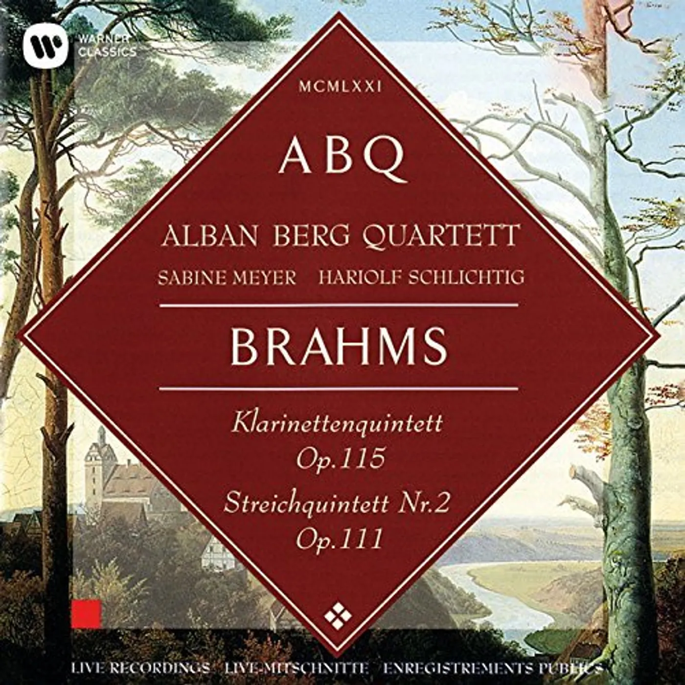 Sabine Meyer BRAHMS: CLARINET QUINTET & STRING CD