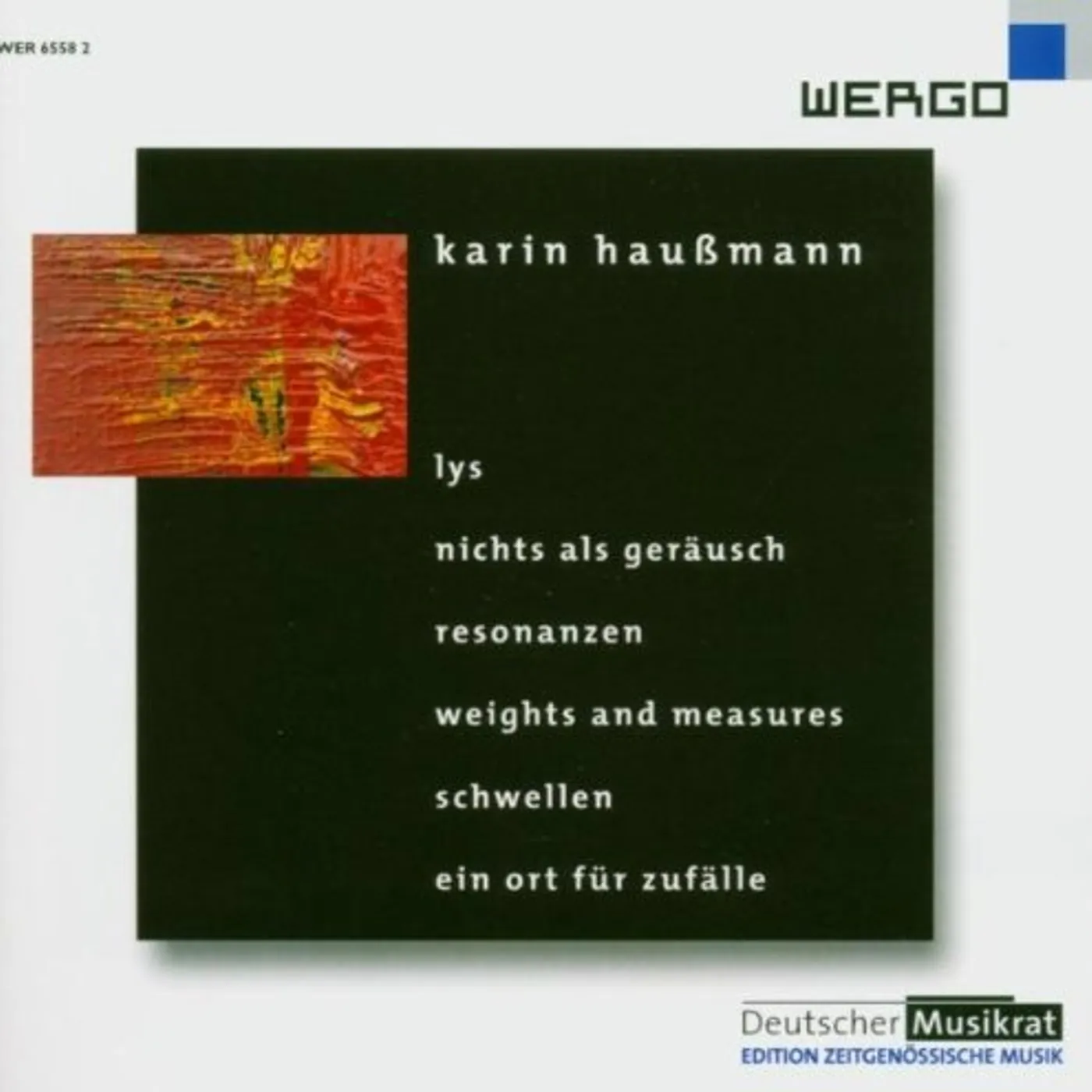 Haussmann LYS NICHTS ALS GERAUSCH CD