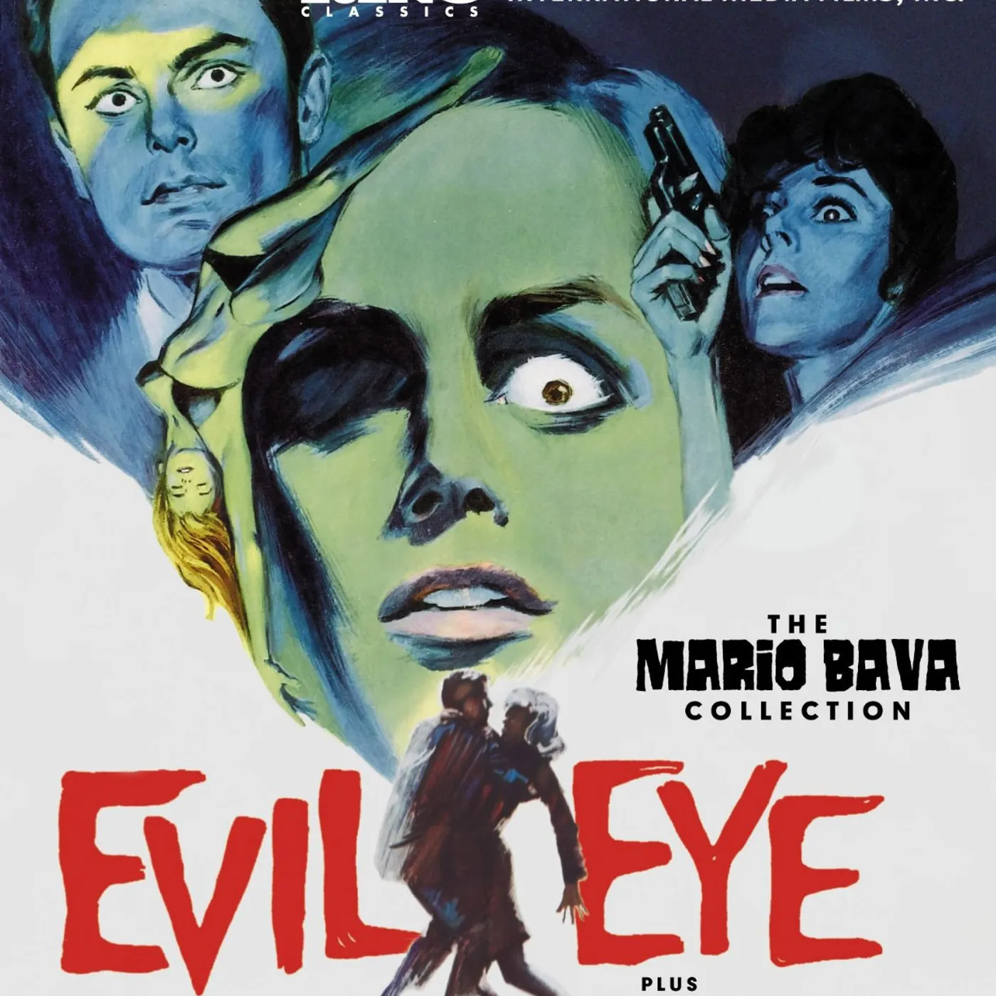 EVIL EYE (FEATURING THE GIRL WHO KNEW TOO MUCH) Blu-ray