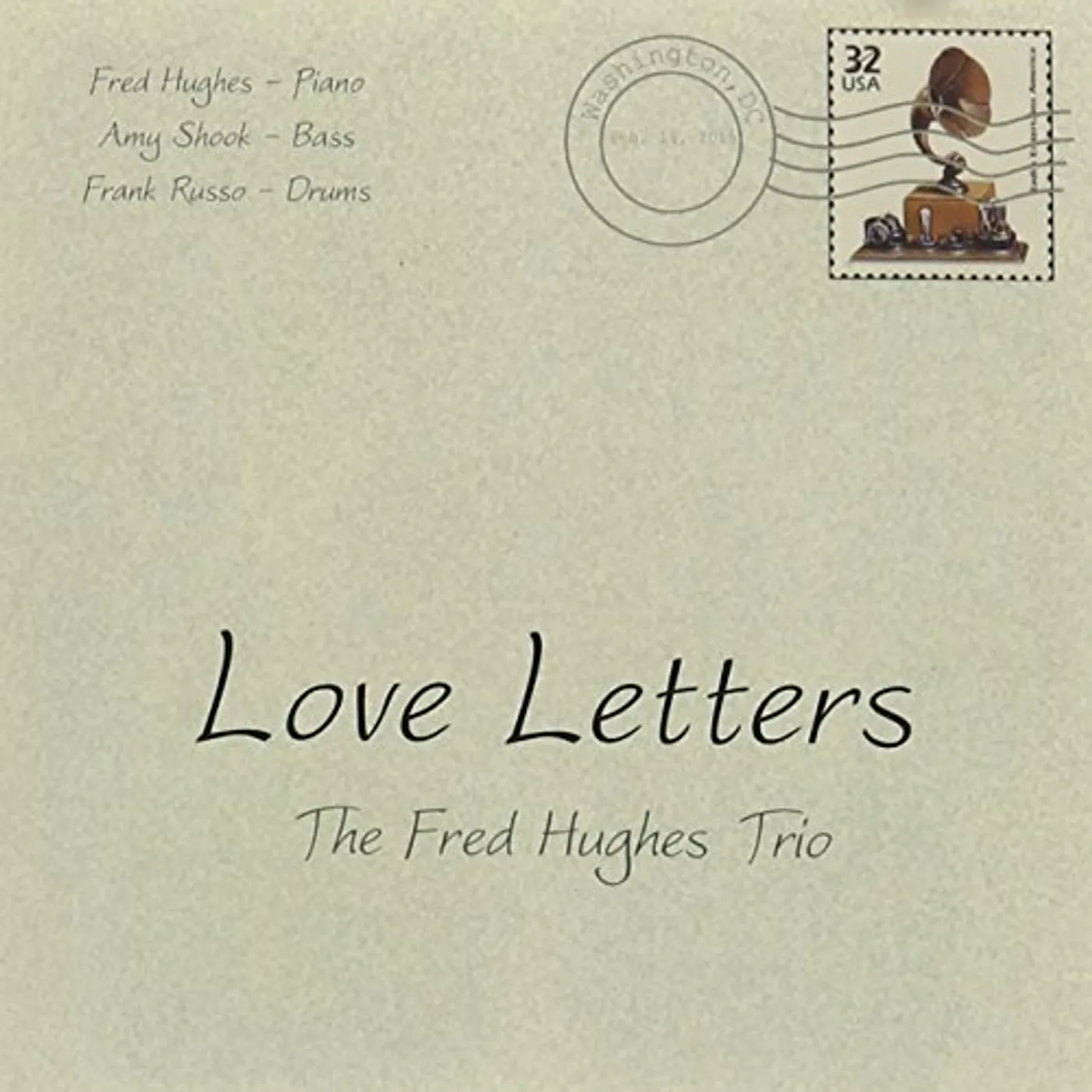 Fred Hughes LOVE LETTERS CD