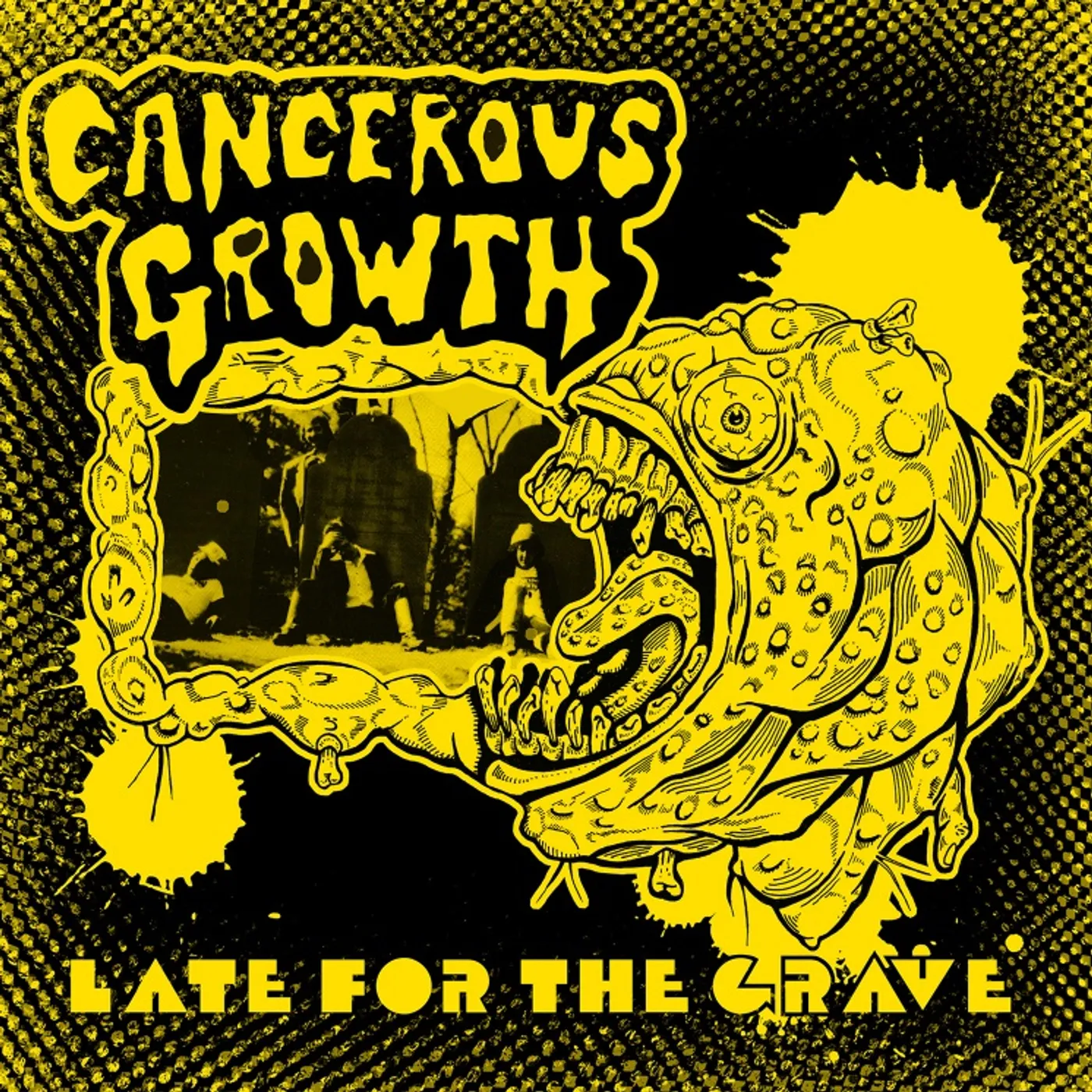 Cancerous Growth Late For The Grave Vinyl Record