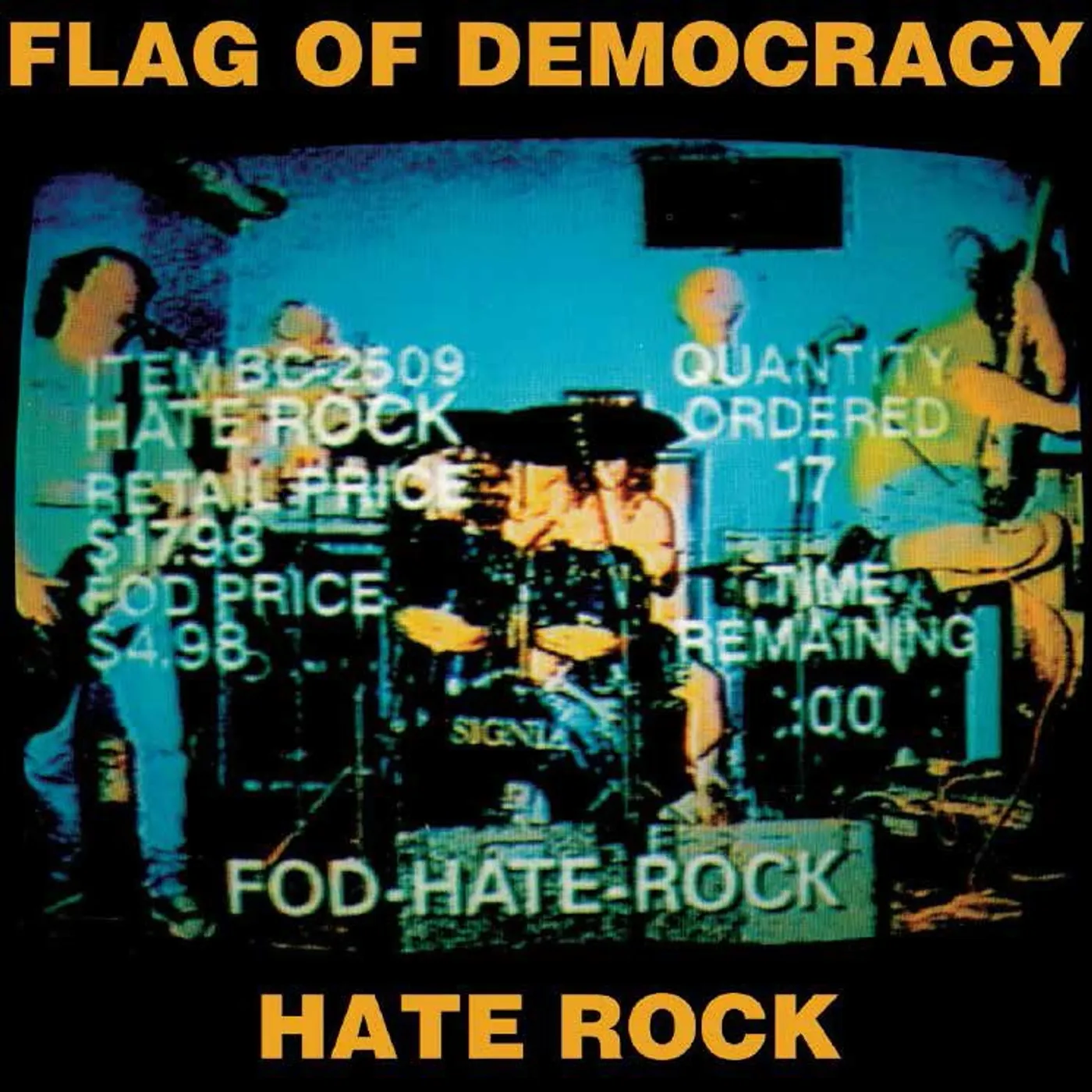 Flag Of Democracy Hate Rock Vinyl Record