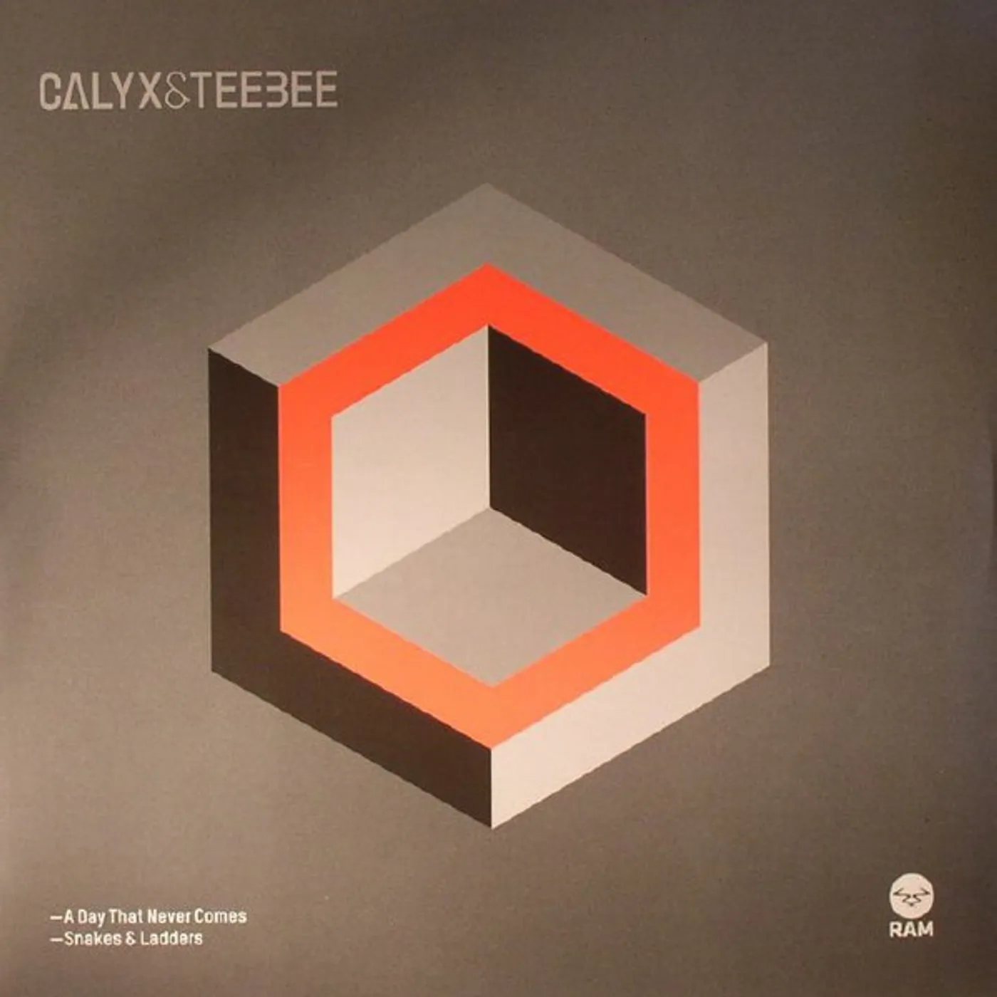 Calyx & TeeBee DAY THAT NEVER COMES / SNAKES & LADDERS Vinyl Record - UK Release
