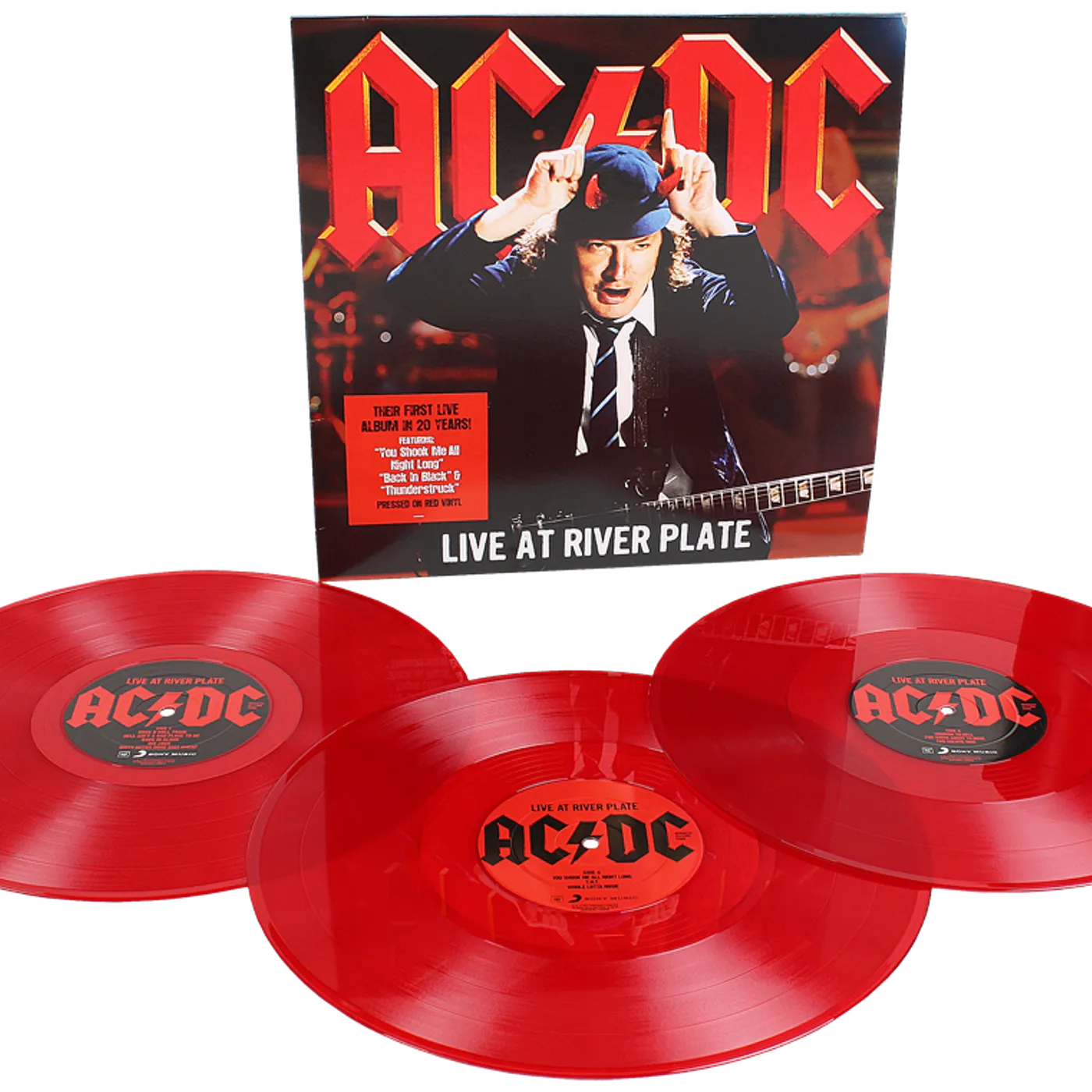 AC/DC Live at River Plate Vinyl Record