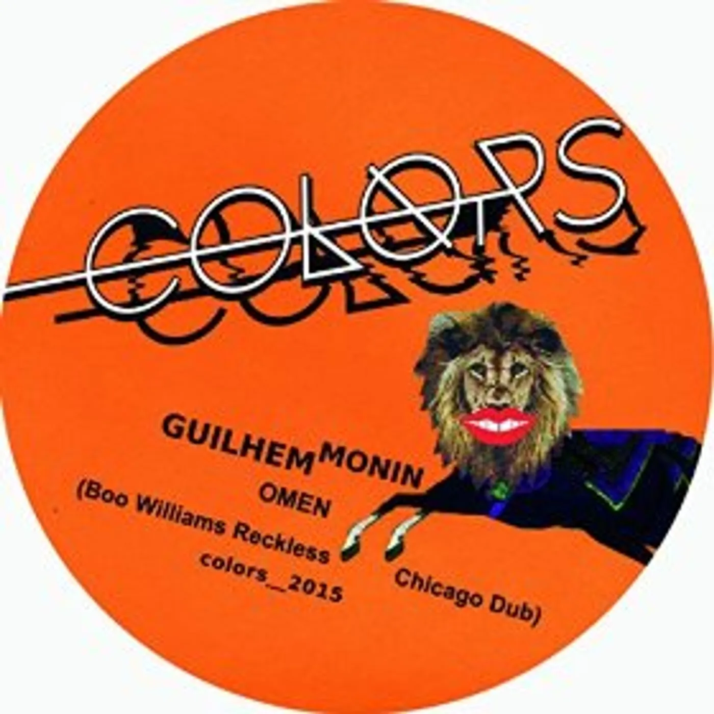 Guilhem Monin Omen (Boo Williams Reckless Chicago Dub) Vinyl Record