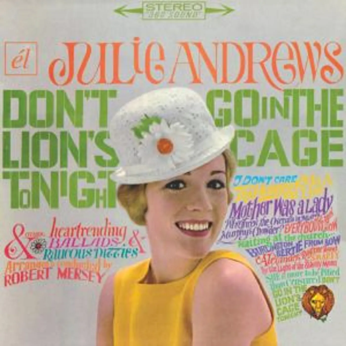 Julie Andrews DON'T GO IN THE LION'S CAGE TONIGHT / BROADWAY'S CD