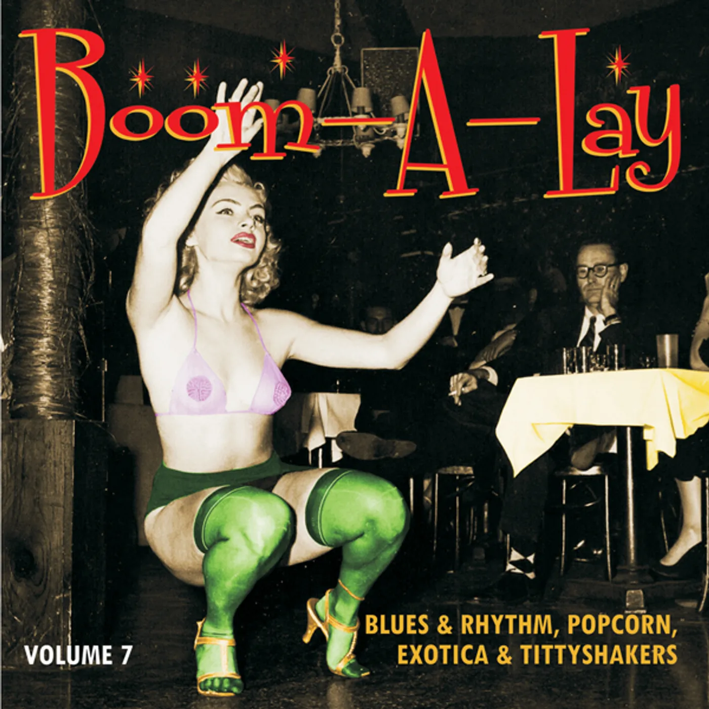 BOOM-A-LAY: BLUES & RHYTHM POPCORN EXOTIC 7 / VAR Vinyl Record