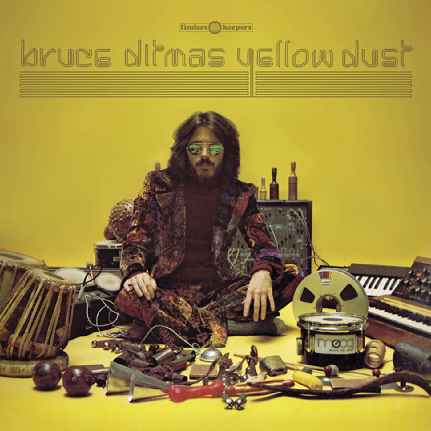 Bruce Ditmas Yellow Dust Vinyl Record