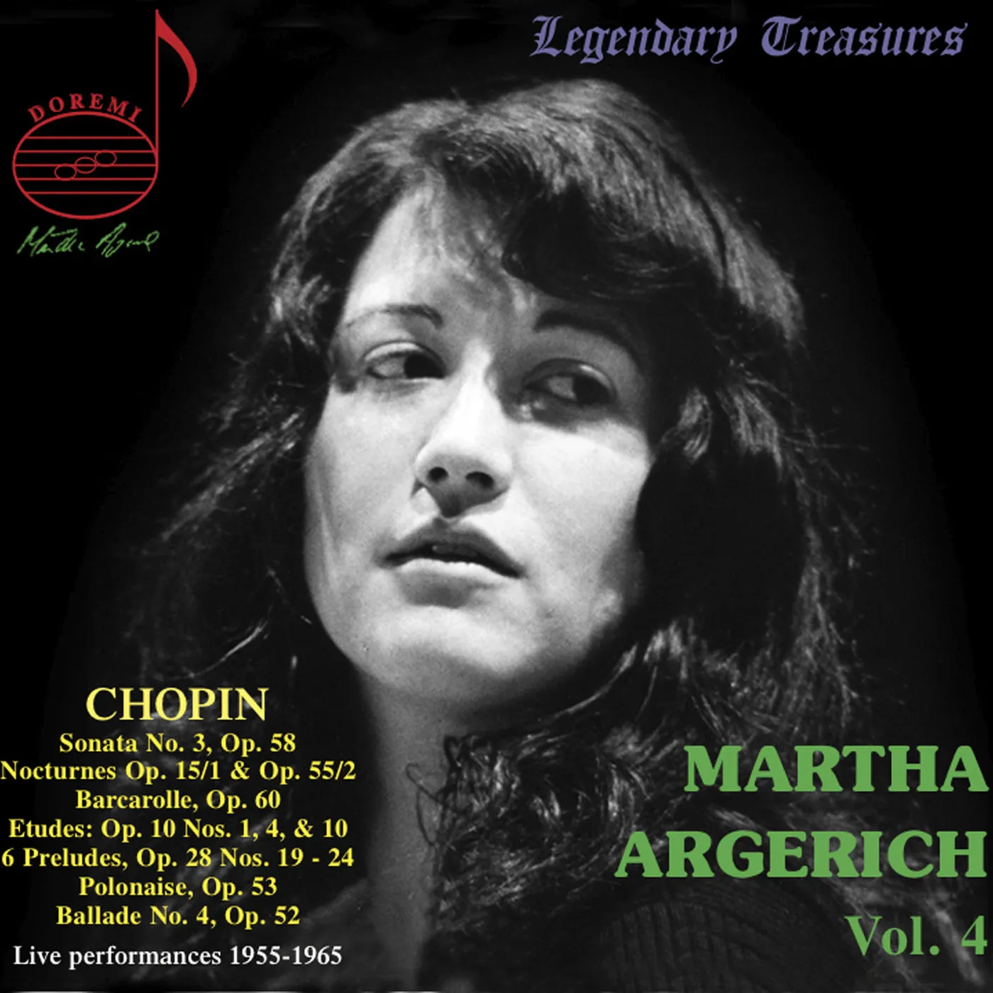 Chopin / Martha Argerich MARTHA ARGERICH 4 CD