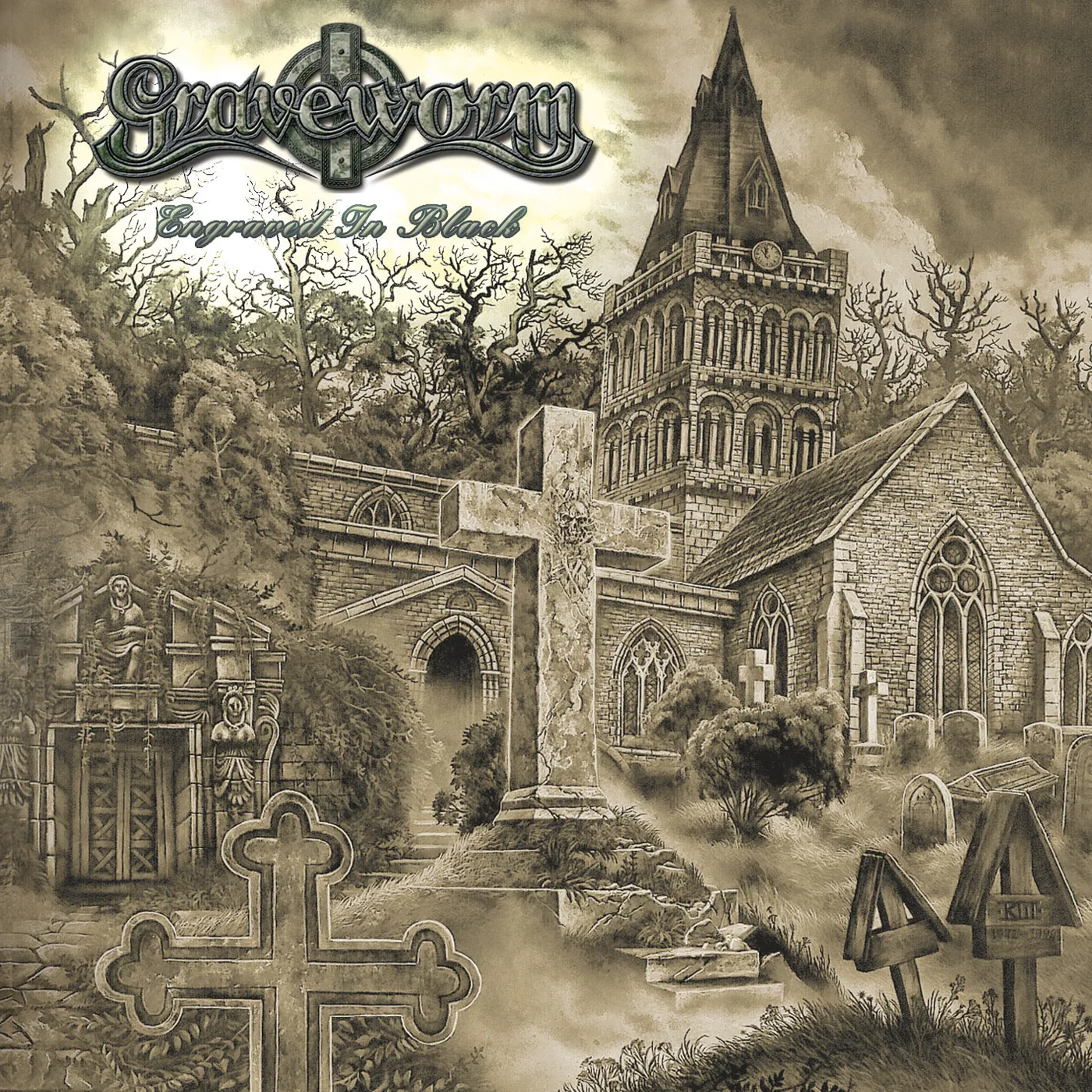 Graveworm ENGRAVED IN BLACK CD