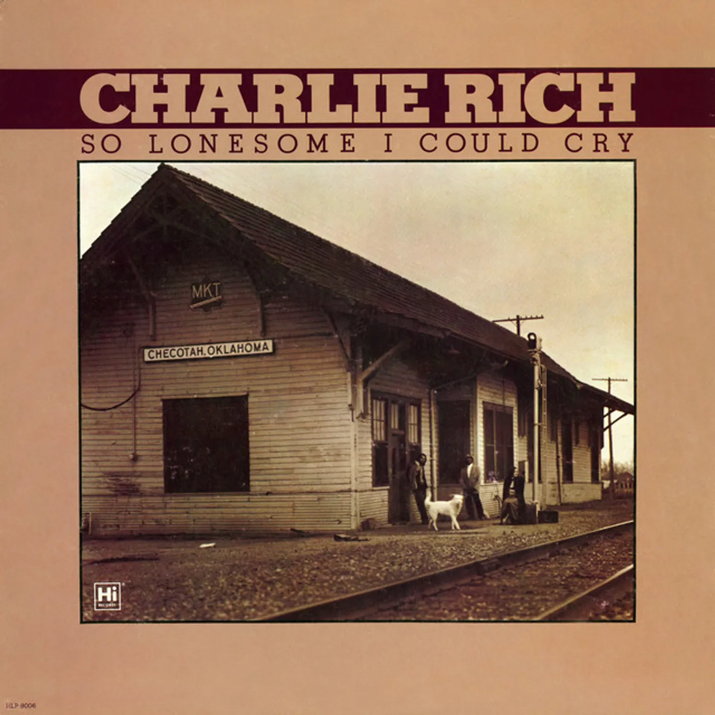Charlie Rich So Lonesome I Could Cry Vinyl Record