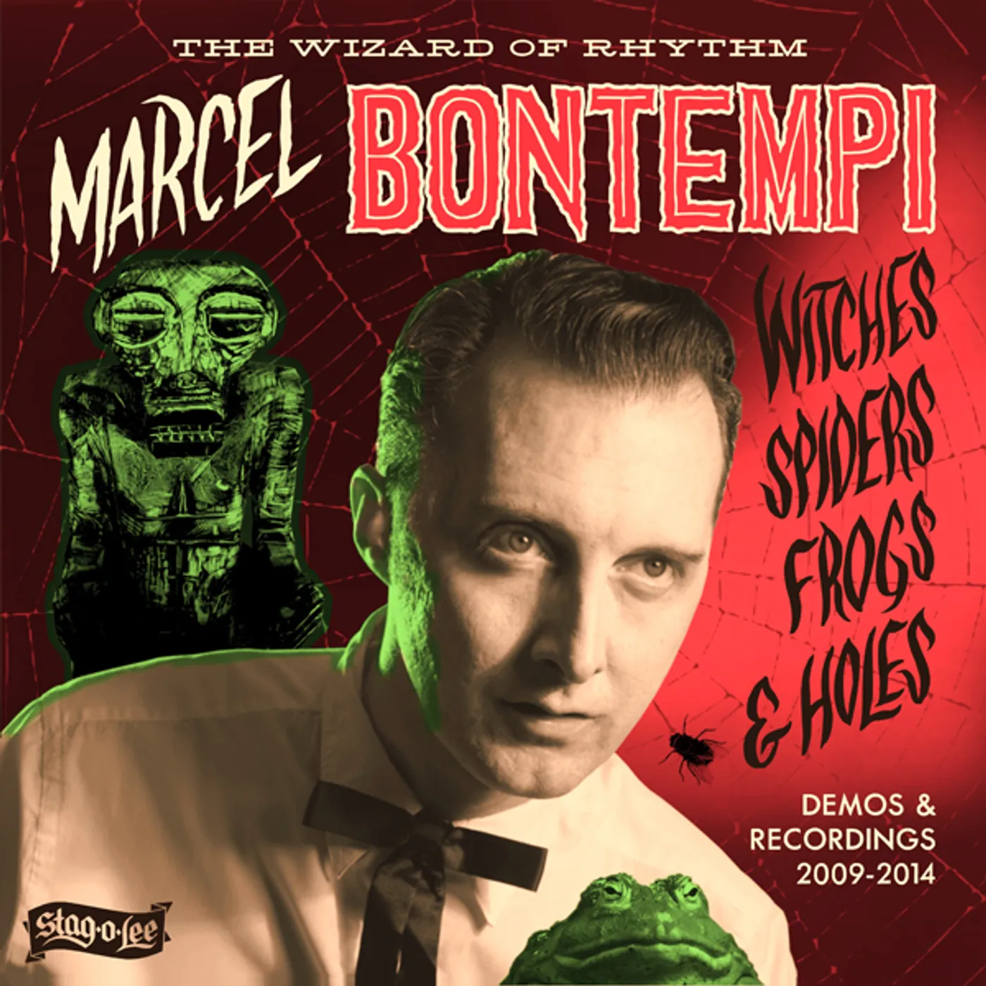 Marcel Bontempi WITCHES SPIDERS FROGS & HOLES: DEMOS & RECORDINGS Vinyl Record