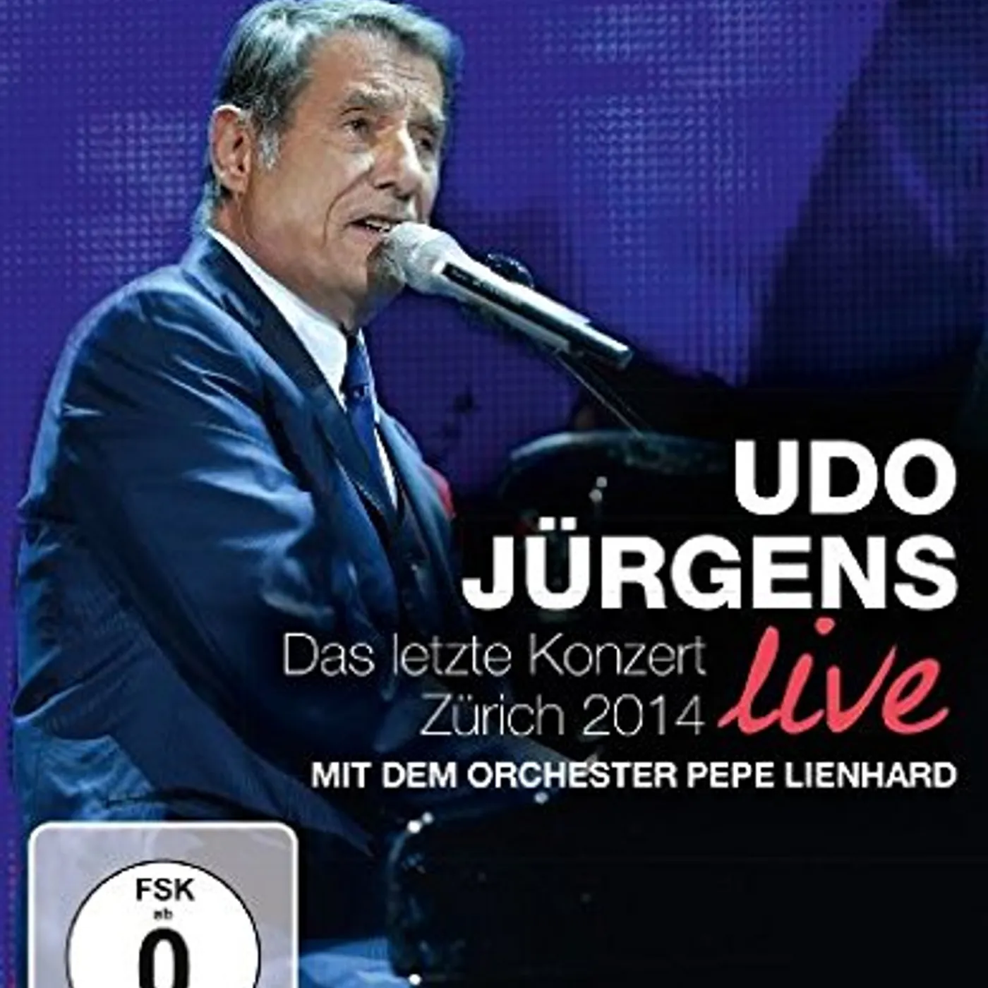Udo Jurgens DAS LETZTE KONZERT-ZURICH 2014 (LIVE) Blu-ray