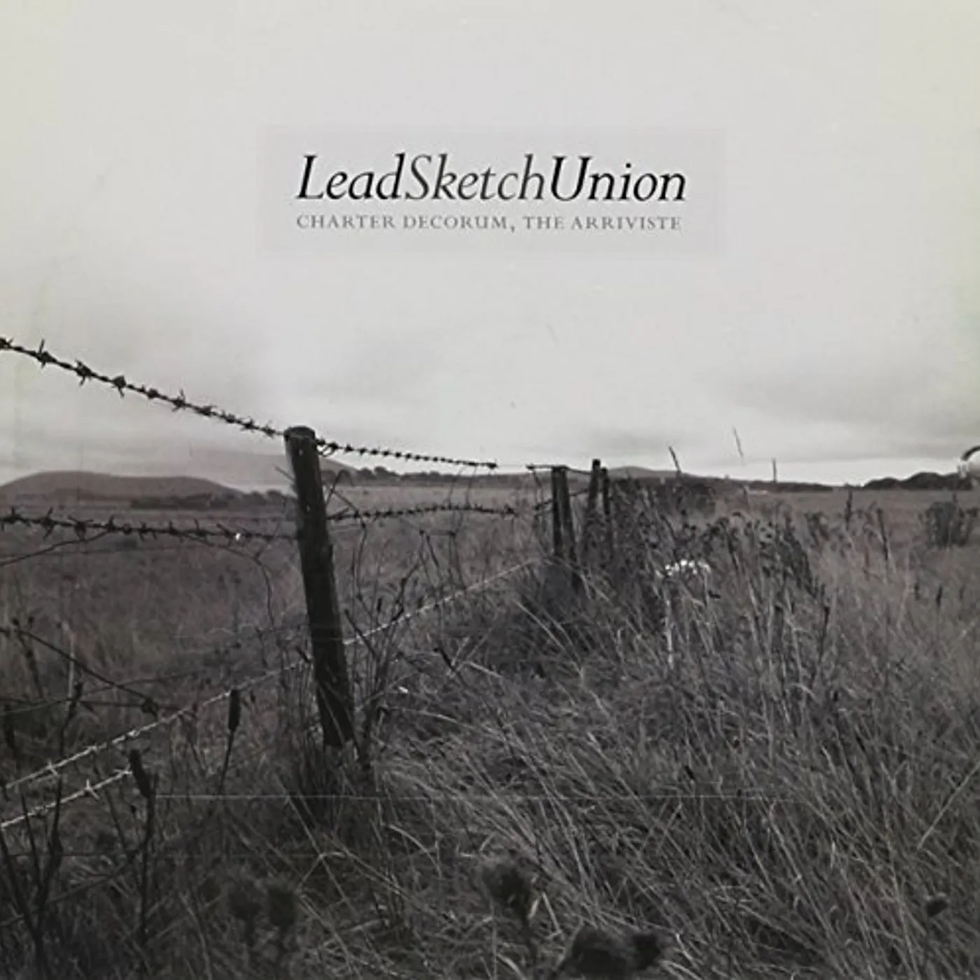 Lead Sketch Union CHARTER DECORUM THE ARRIVISTE CD