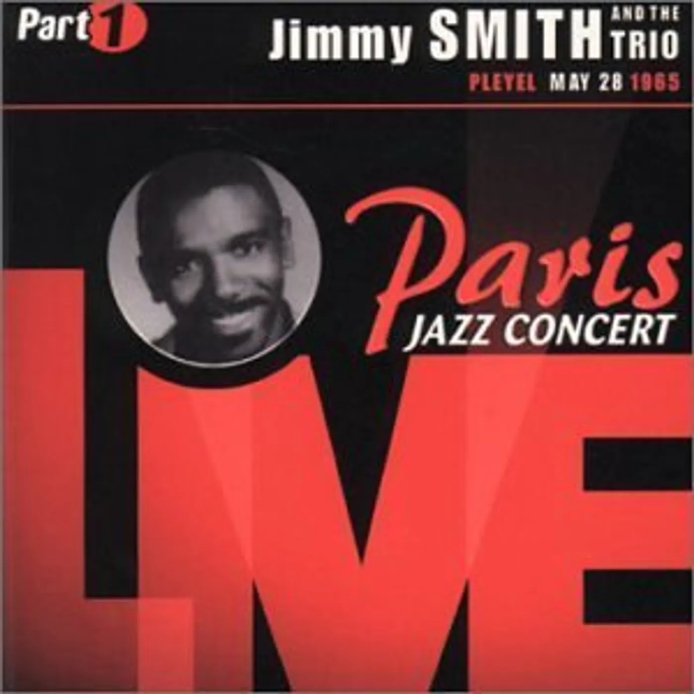 Jimmy Smith PARIS JAZZ CONCERT LIVE CD