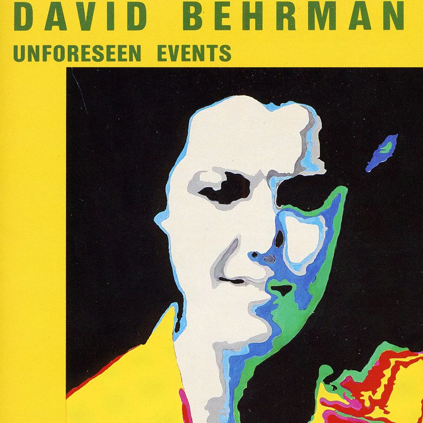 David Behrman UNFORSEEN EVENTS CD